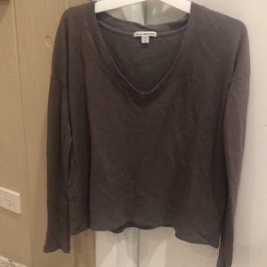 Standard James Perse women's brown sweater
